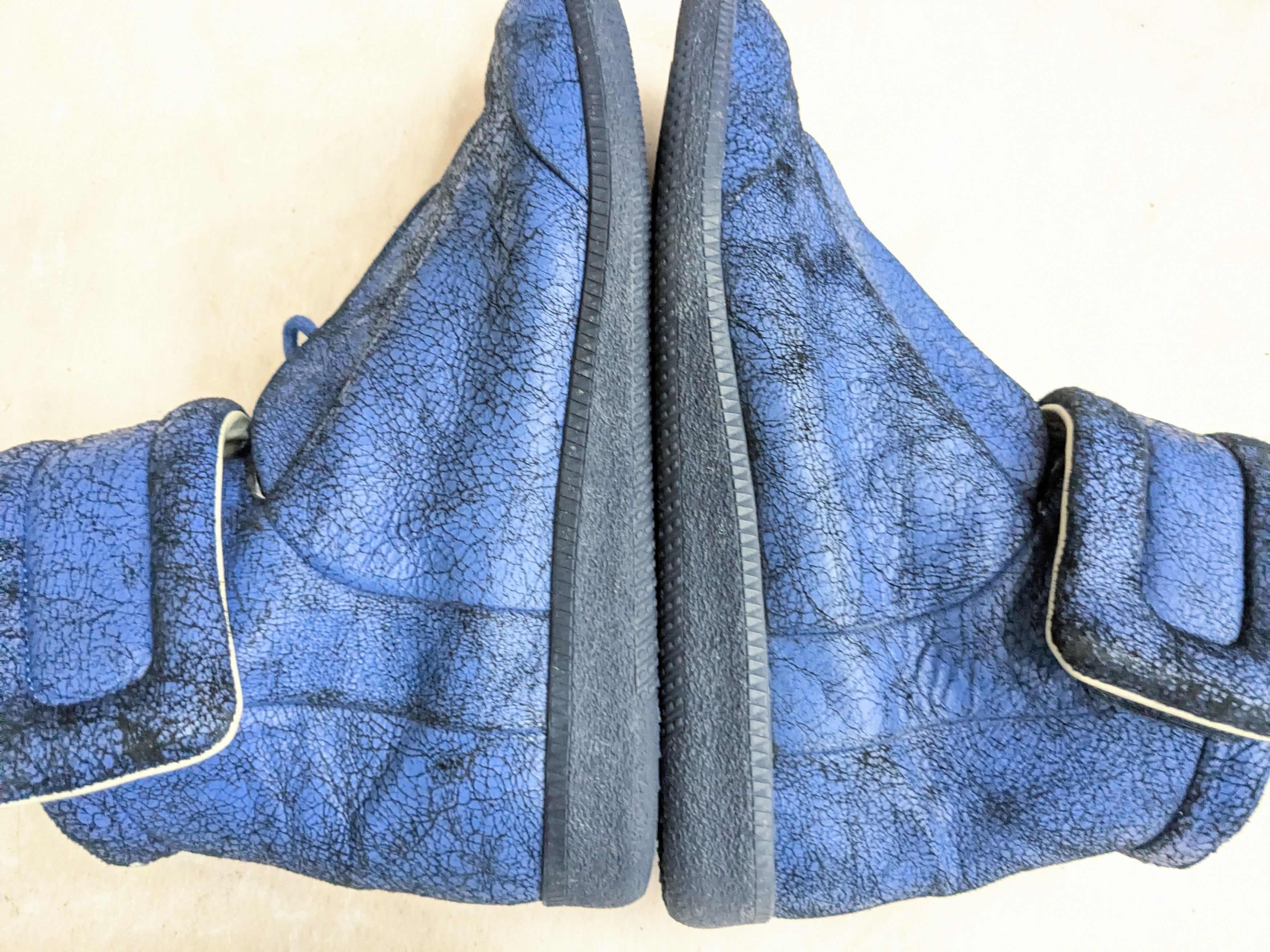 Maison Margiela Maison Margiela Future Blue 9 42 High Tops Leather Size US 9 / EU 42 - 9 Thumbnail