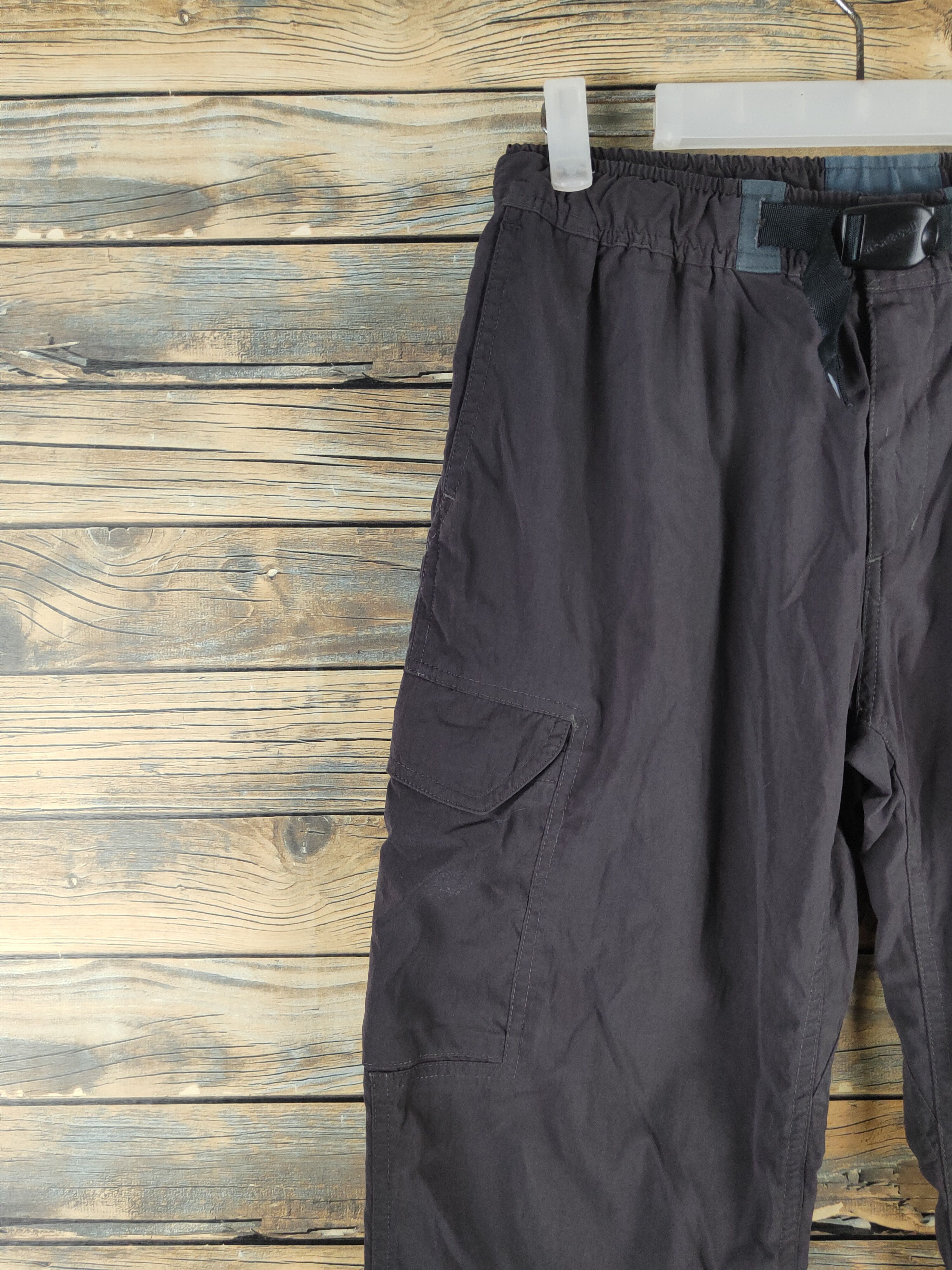 Montbell DL Mont Bell Brown Multipocket Cargo Pants #2430 Size US 27 - 3 Thumbnail