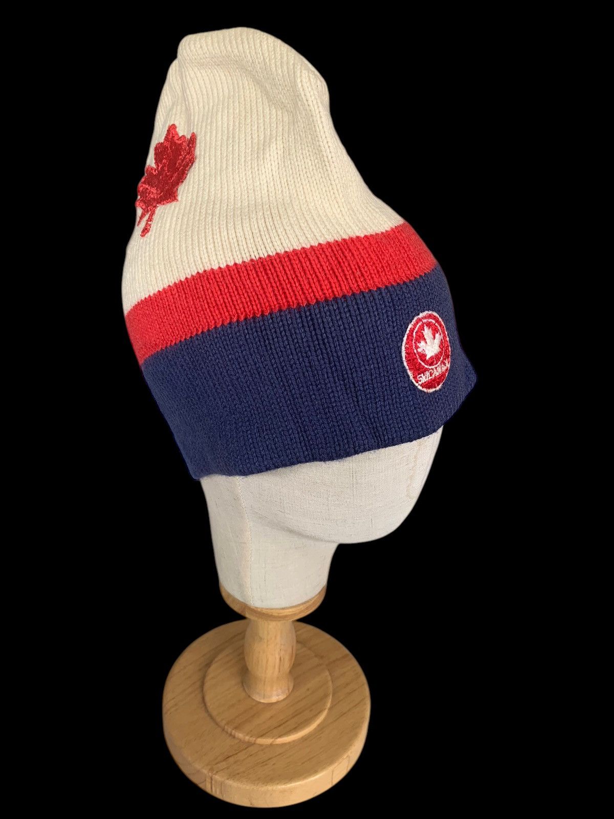 Japanese Brand × Kapital × Vintage Vintage Ski Canada Knitted Wool winter sessions beanie hats Size ONE SIZE - 3 Thumbnail