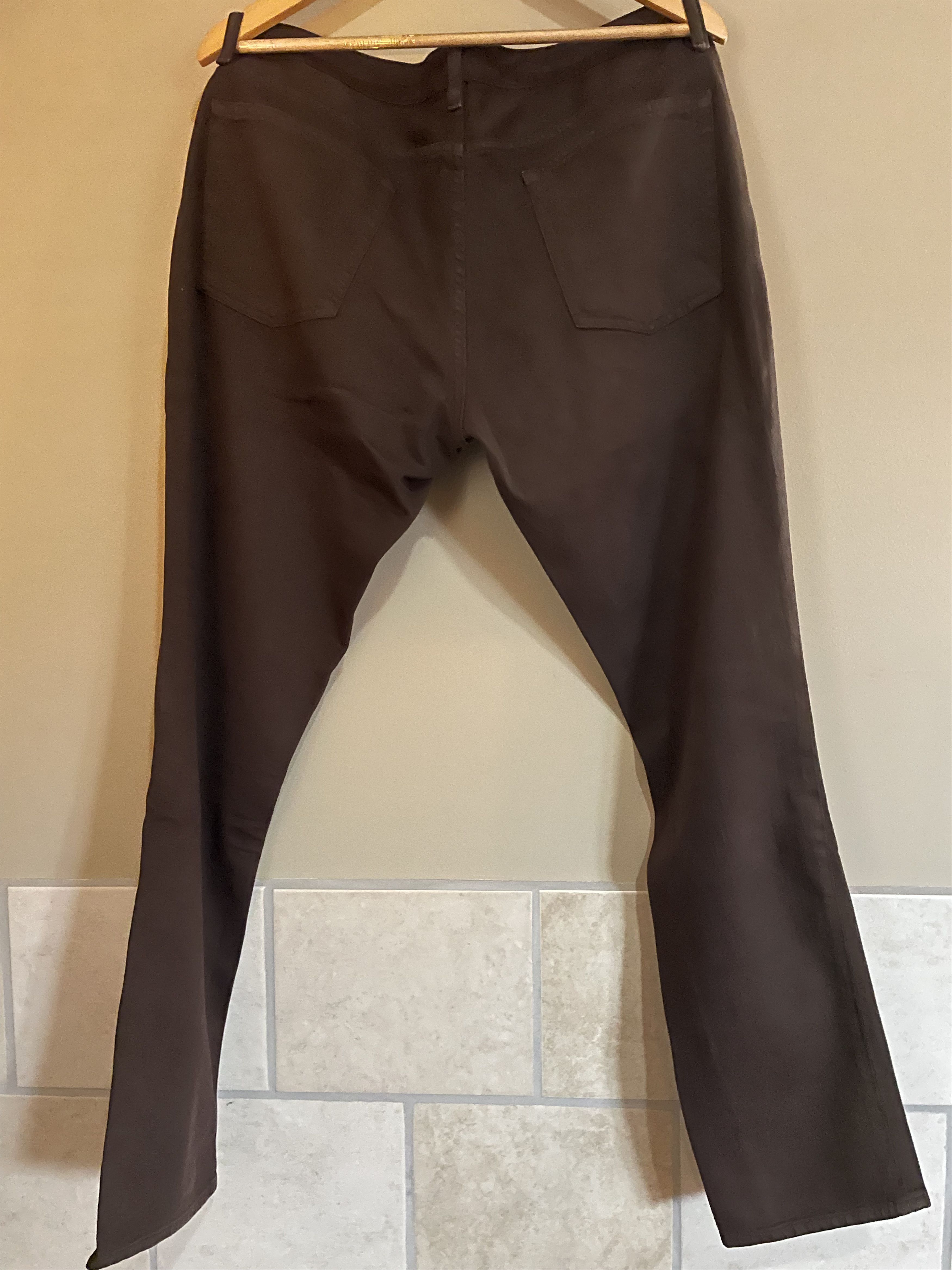 Bonobos Bonobos NYC Brown Denim Slim Pants, Men's 35x32 Size US 35 - 2 Thumbnail