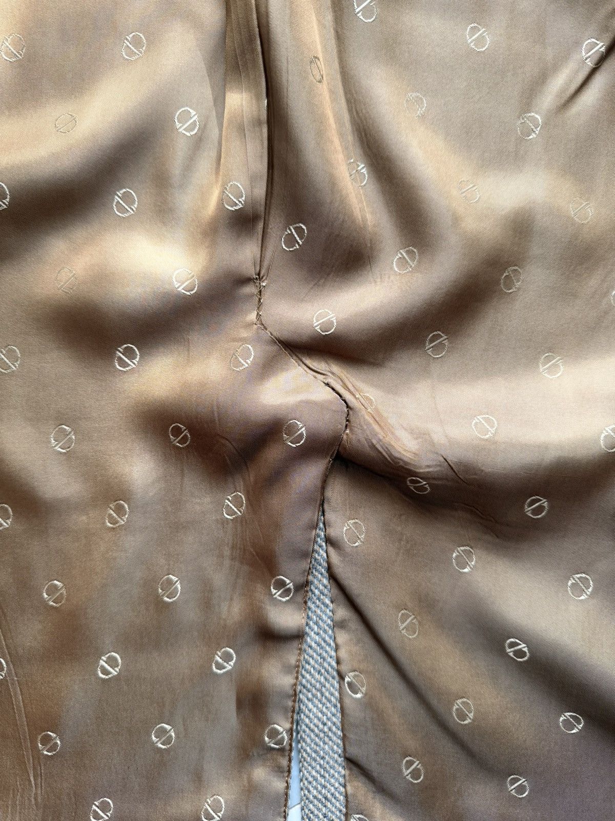 Christian Dior Monsieur Vintage 1984 ChristianDior Monsieur Virgin Wool Beige Blazer Size 38R - 5 Thumbnail