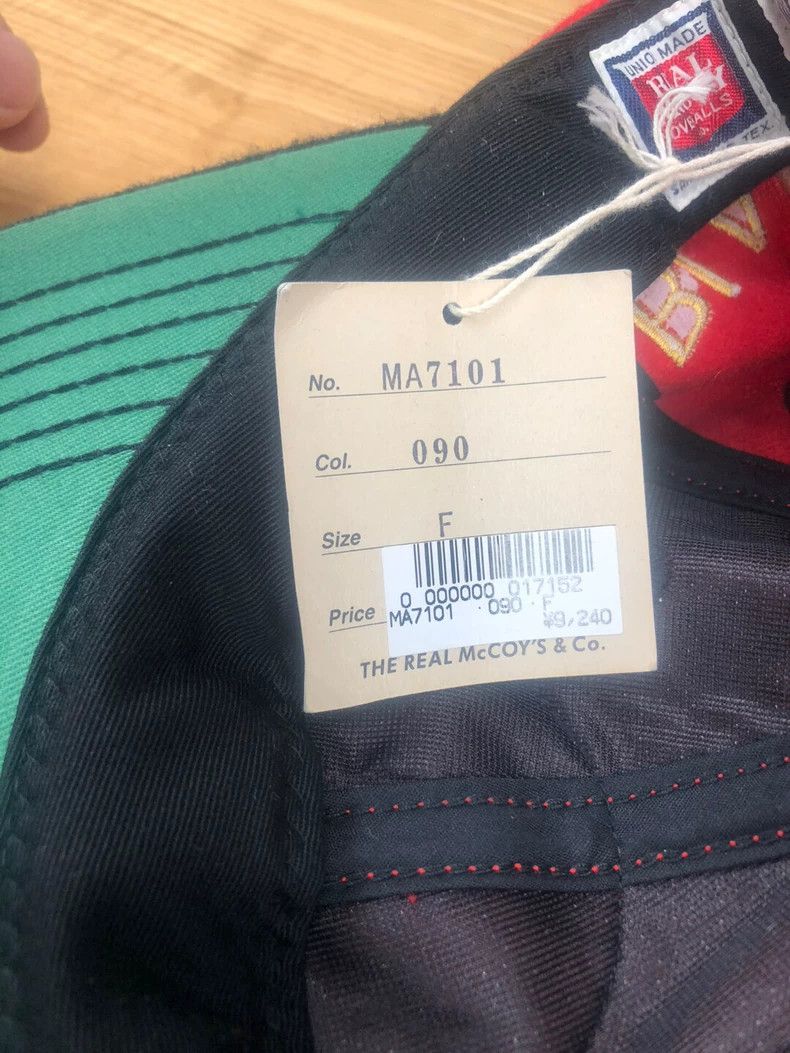 The Real McCoy's Hat Size ONE SIZE - 7 Thumbnail