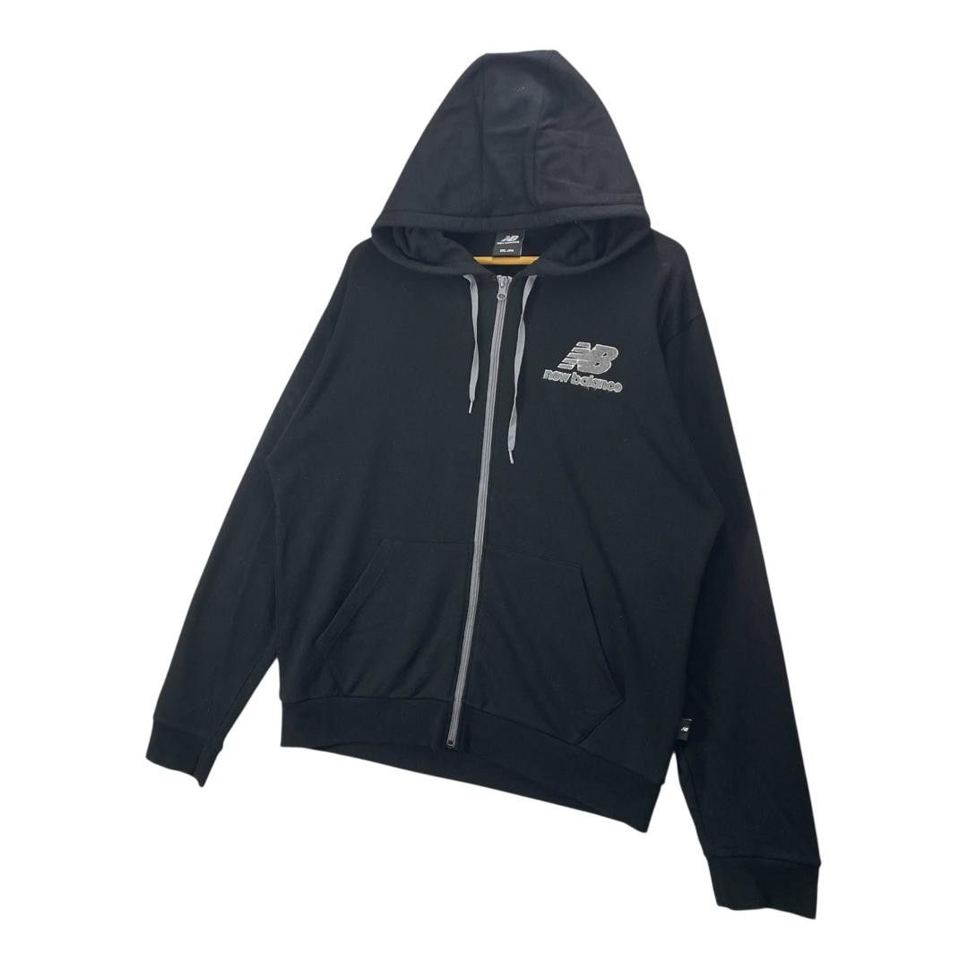New Balance Vintage New Balance Boston Embroided Logo Full Zip Hoodie Size US XXL / EU 58 / 5 - 2 Thumbnail