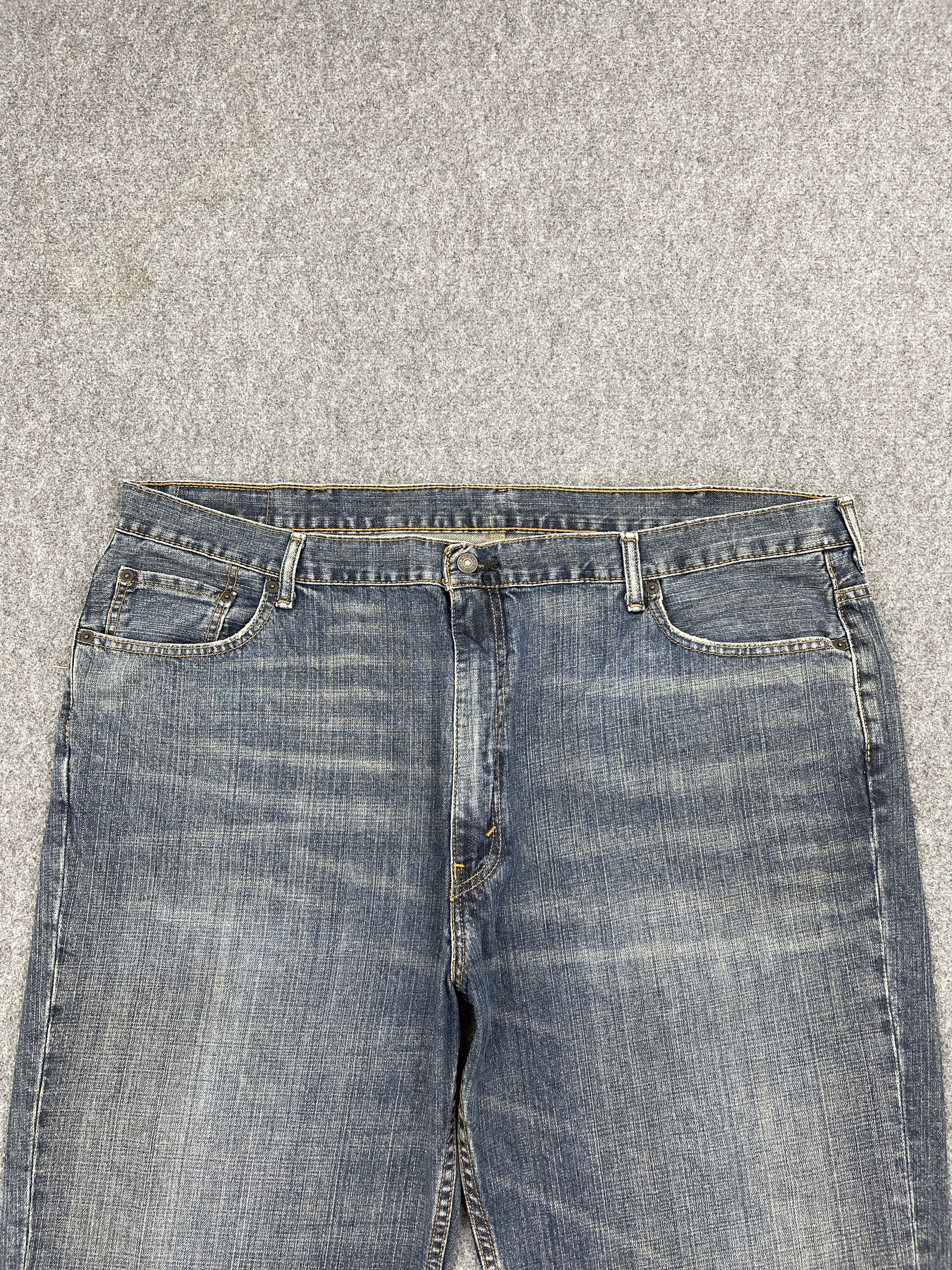 Levi's Big Size Vintage Levis 550 Blue Denim Jeans DP2500 Size US 44 / EU 60 - 2 Thumbnail