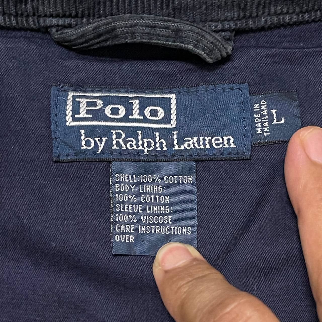 Polo Ralph Lauren Vintage Polo Ralph Lauren Corduroy Zipper Jacket Size US L / EU 52-54 / 3 - 7 Thumbnail