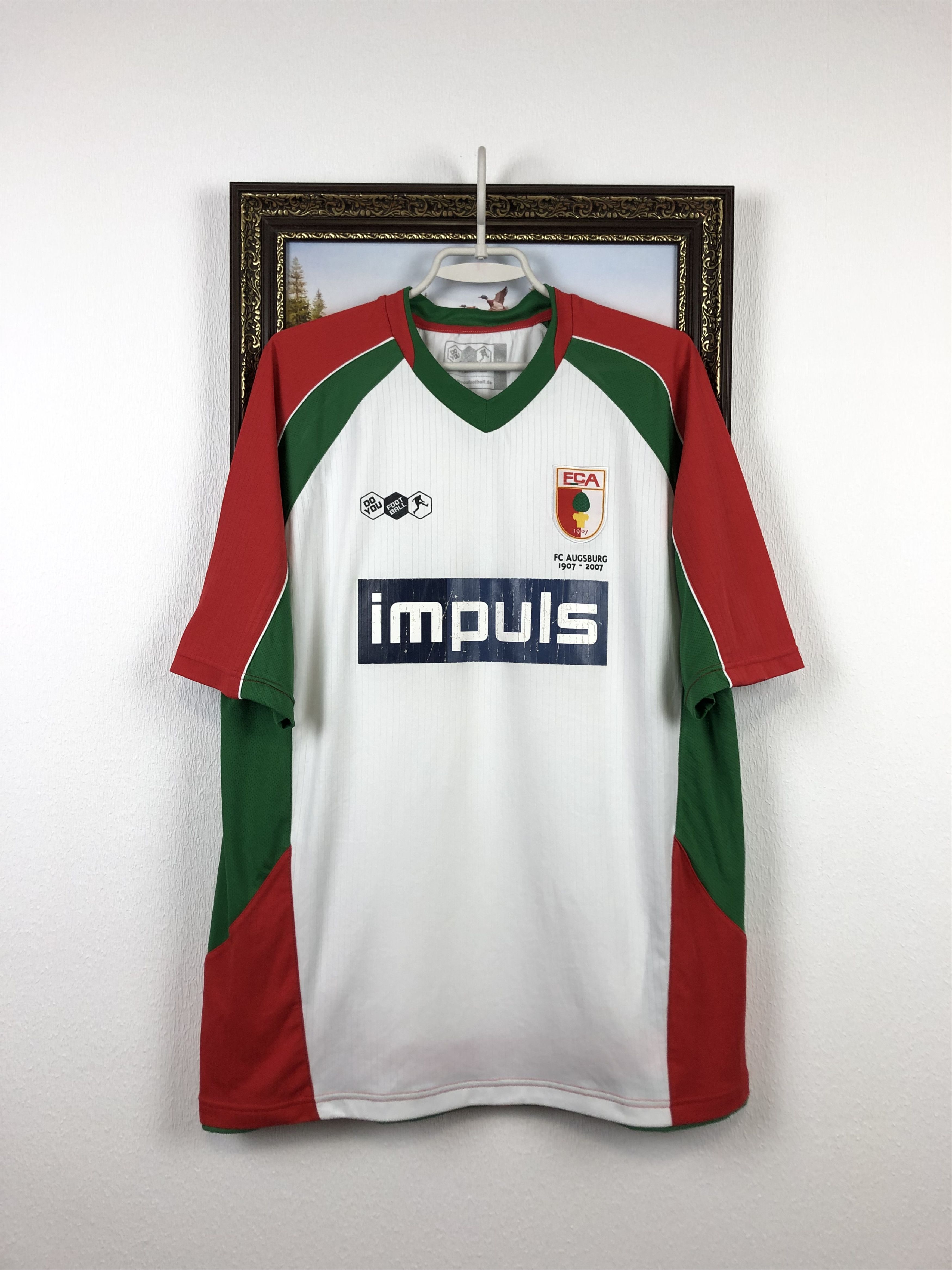 Other Augsburg Home football shirt 2007 Soccer Jersey Rare Size US XXL / EU 58 / 5 - 1 Thumbnail