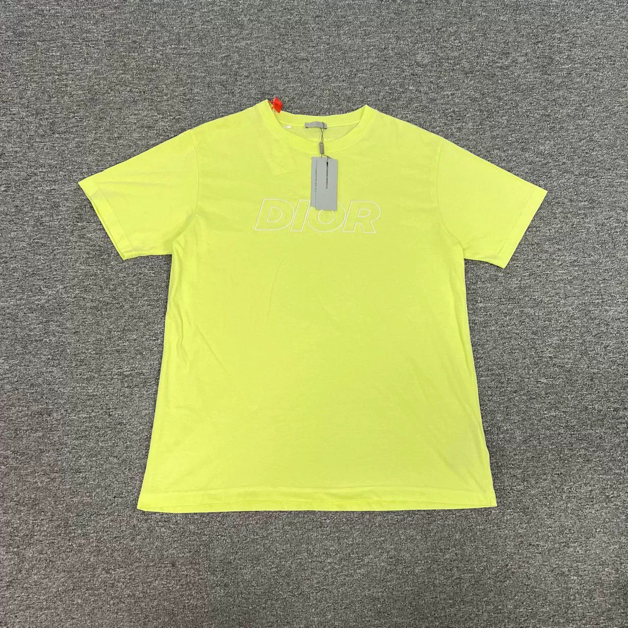 Dior Dior Embroidered Logo Short Sleeve T-shirt Size US L / EU 52-54 / 3 - 1 Thumbnail