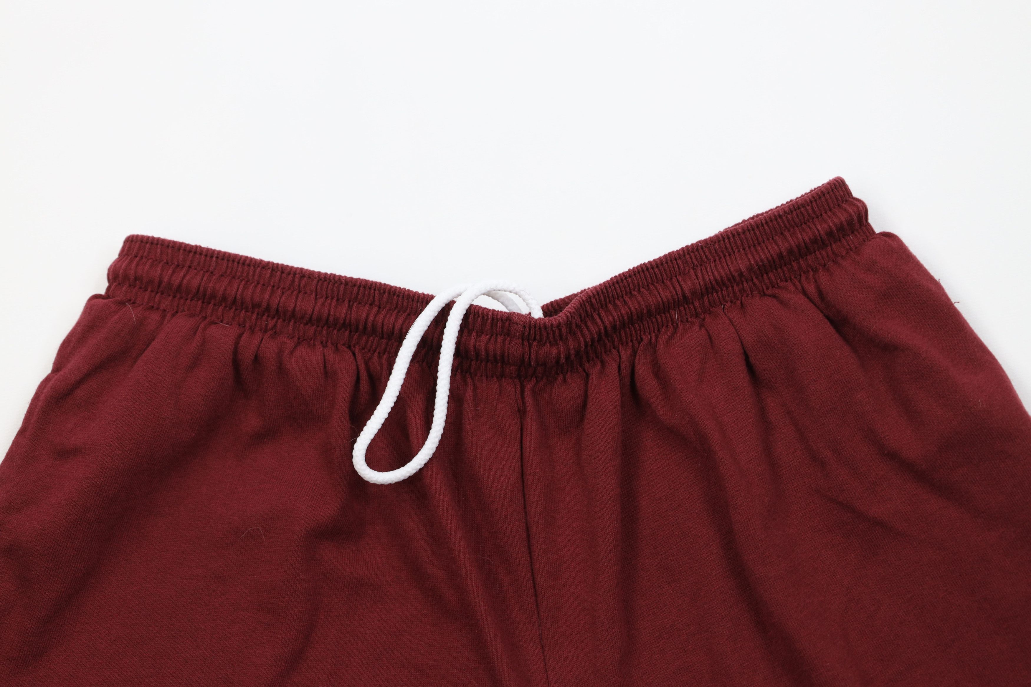 Vintage Vintage 90s Streetwear Above Knee Shorts Red Cotton USA Size US 34 / EU 50 - 2 Thumbnail