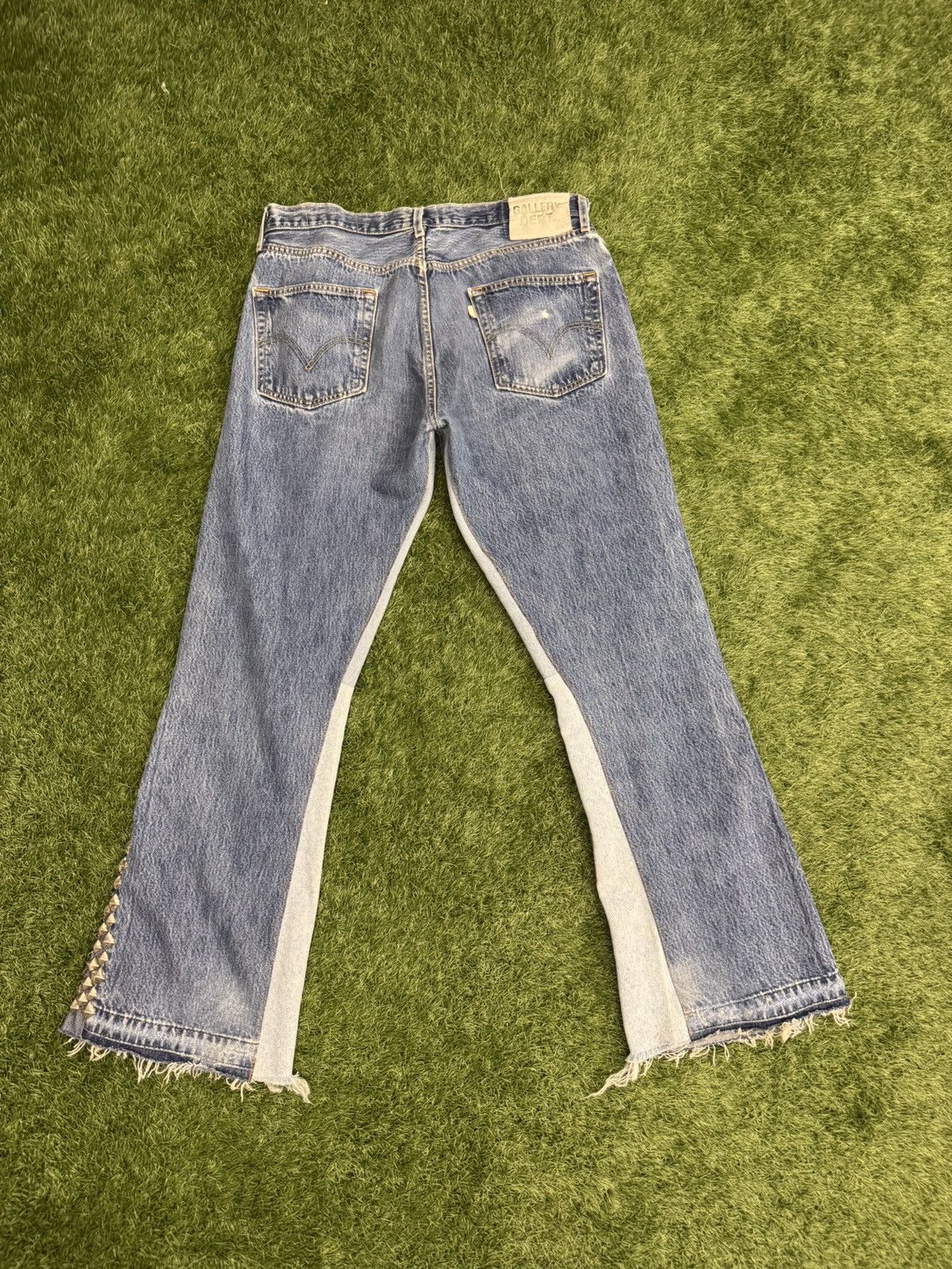 Gallery Dept. Gallery Dept.Studded La Flare Denim Jeans Size US 34 / EU 50 - 2 Thumbnail