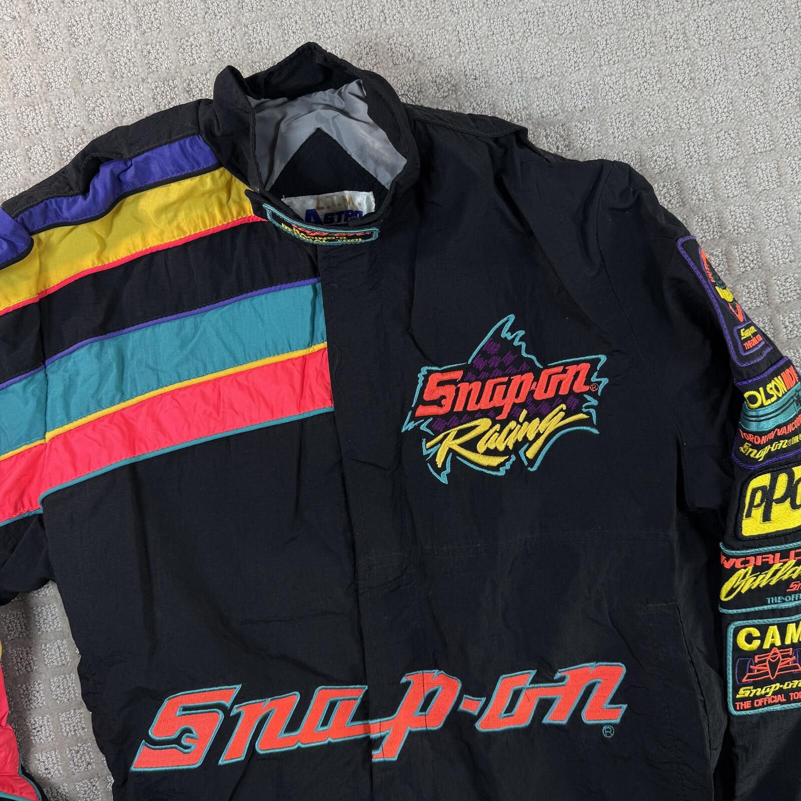 Other Vintage Snap-On Racing Windbreaker Jacket Medium Size US M / EU 48-50 / 2 - 2 Thumbnail