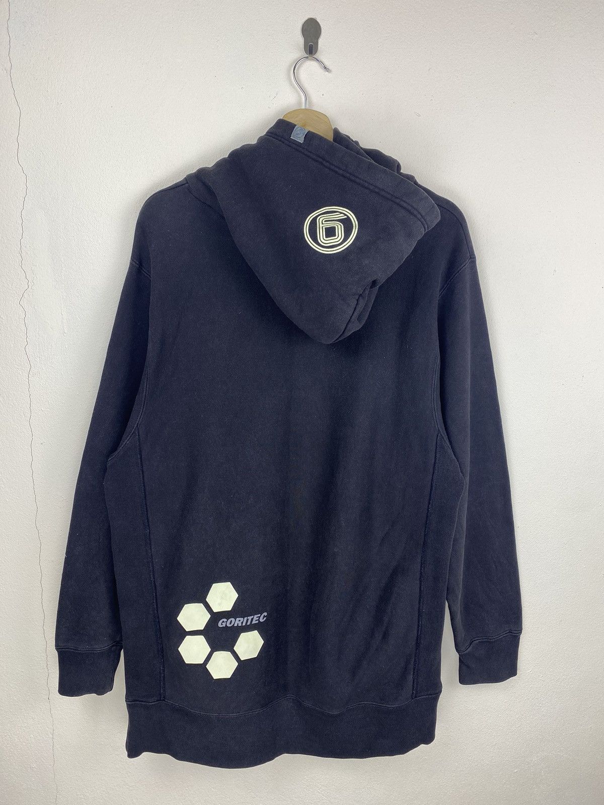 Vintage Vintage RARE 90’s GORILLA “Goritec” Reverse Weave Hoodie Size US M / EU 48-50 / 2 - 9 Thumbnail