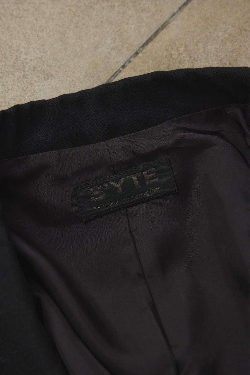 Yohji Yamamoto S'YTE Yohji Yamamoto Wool/Polyester 3-Button Blazer Size 50R - 9 Thumbnail