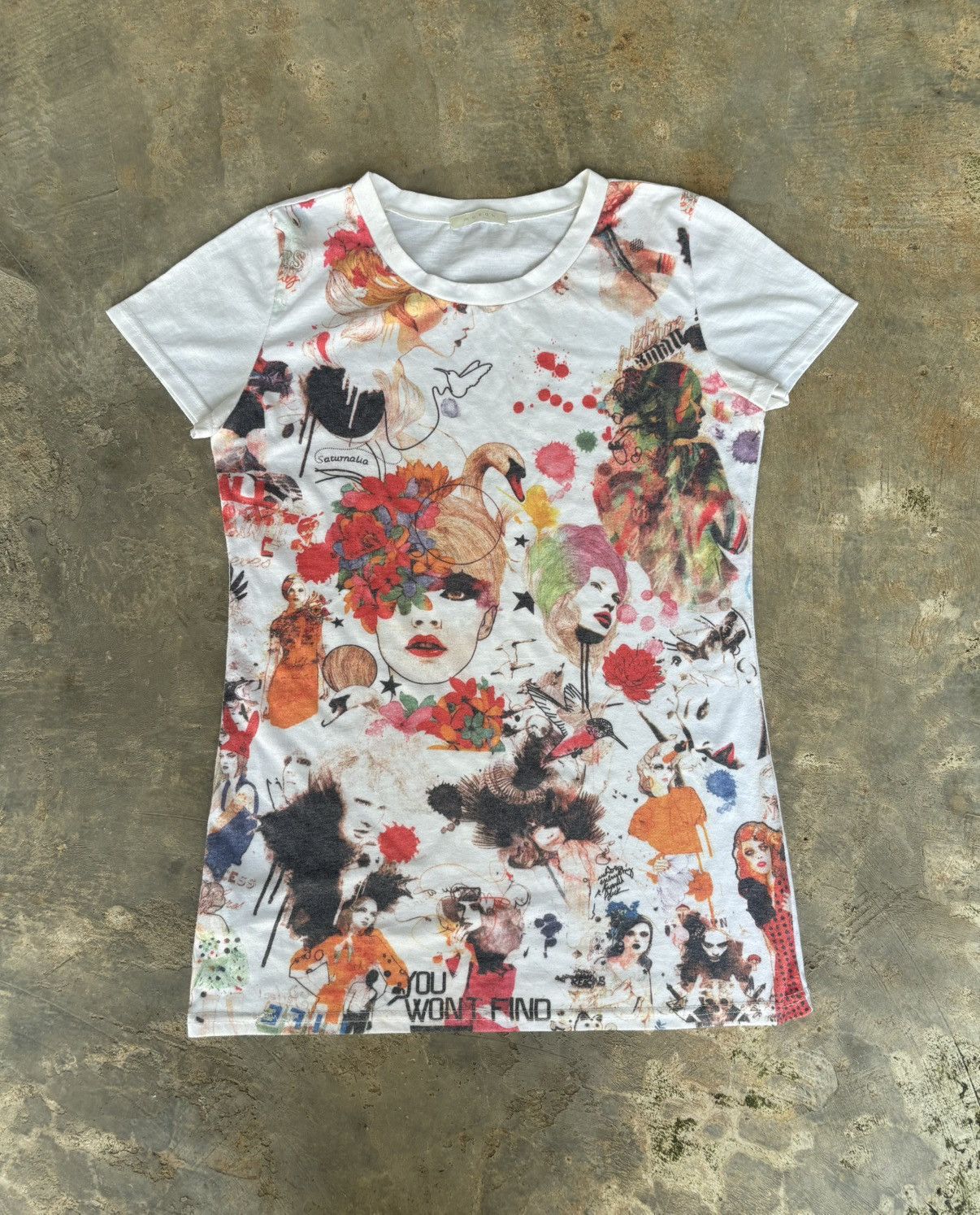Hysteric Glamour × Japanese Brand Y2k Muzak You wont Find Punk Style Tshirt Size US M / EU 48-50 / 2 - 1 Thumbnail