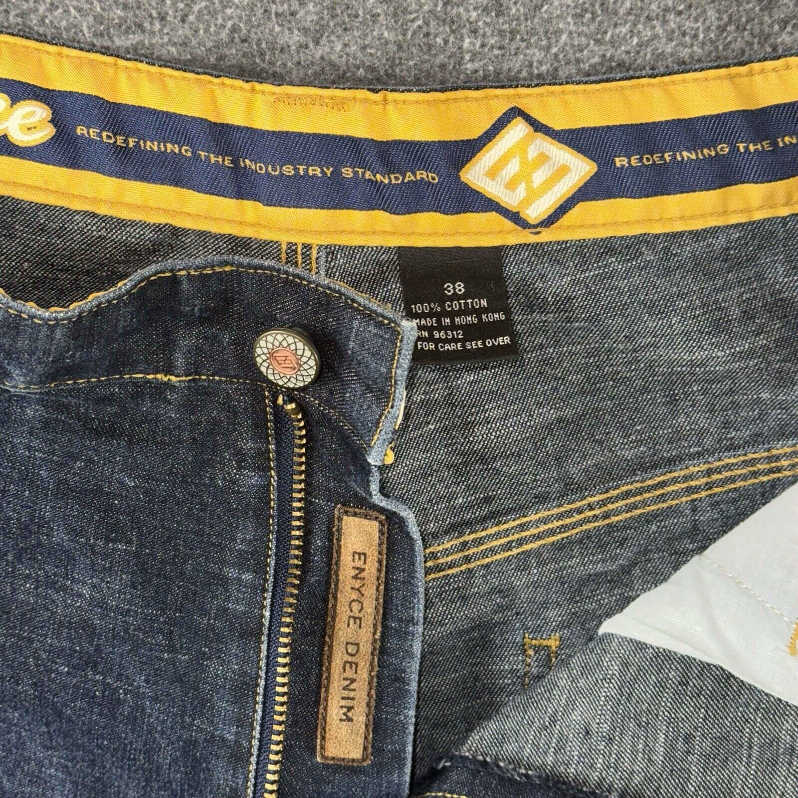 Enyce Vintage Y2K Enyce Jeans 38 Blue Baggy Skater Oversized Pants Size US 38 / EU 54 - 4 Thumbnail