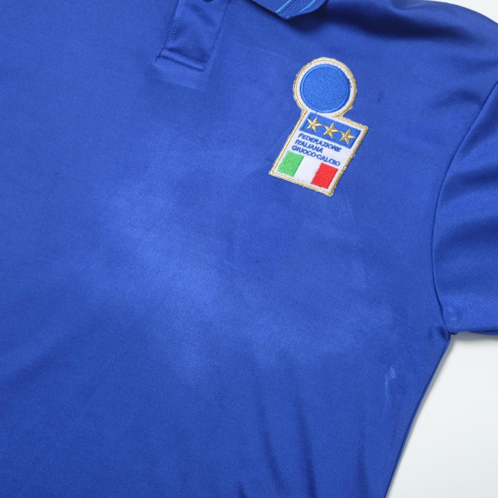 Diadora 1992/93 Italy Home Shirt (L) Size US L / EU 52-54 / 3 - 6 Thumbnail