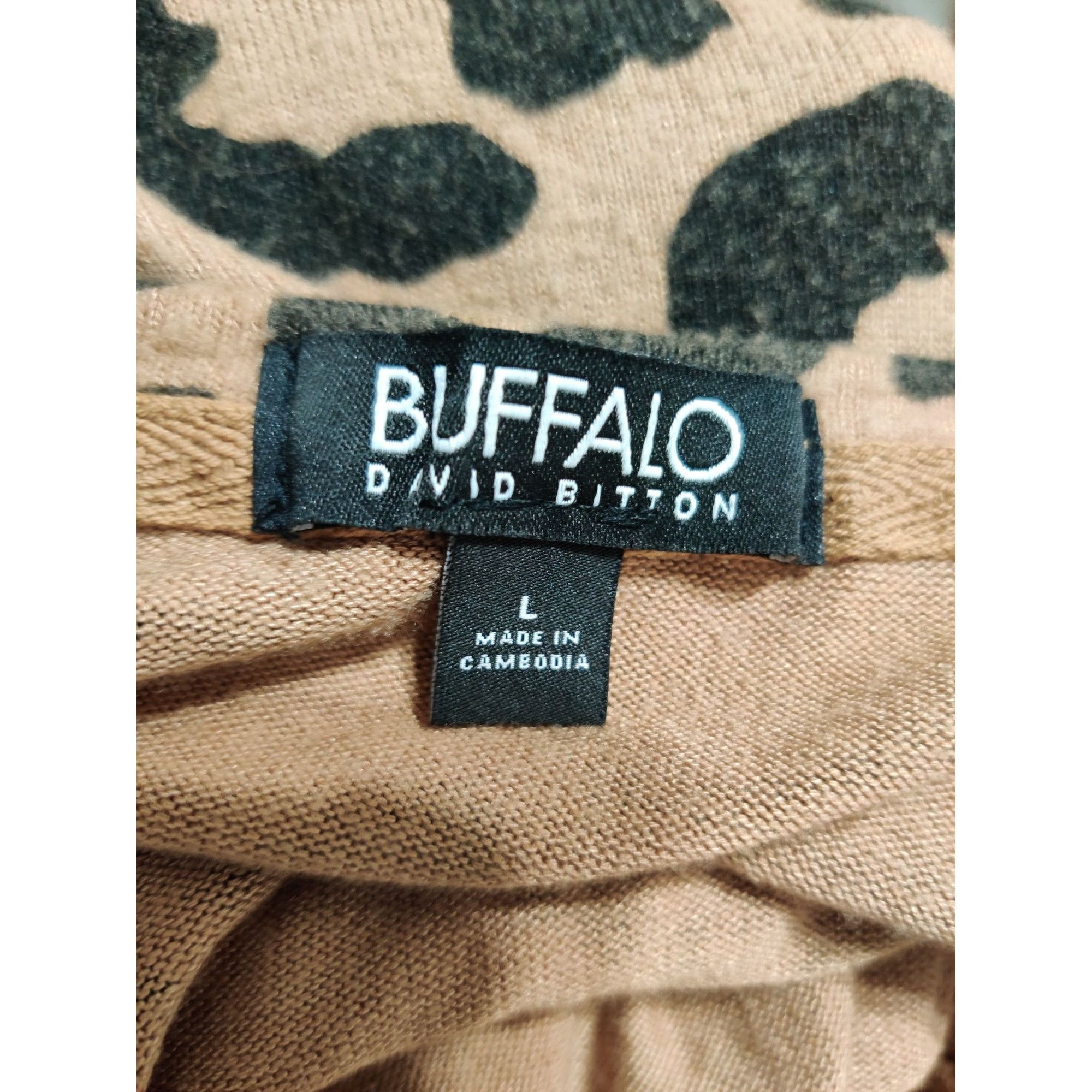 Buffalo David Bitton Buffalo David Bitton size L Leopard Print Cozy Knit Top Boat Size L / US 10 / IT 46 - 6 Thumbnail