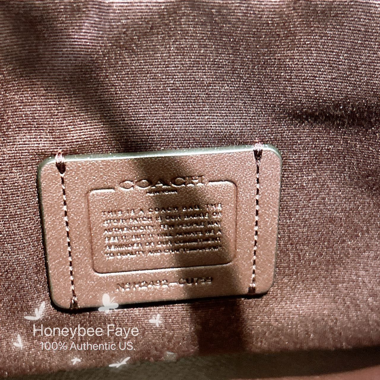 Coach Small City Tote Bag In Signature Canvas CU759 Size ONE SIZE - 7 Thumbnail