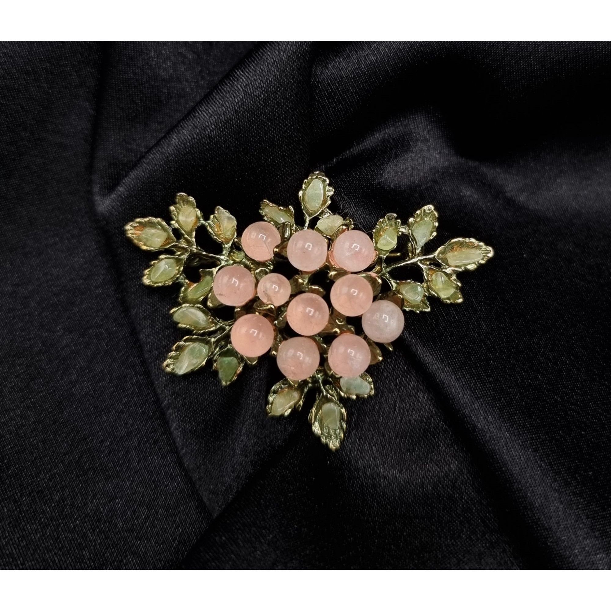 Vintage Vintage SWOBODA Signed Gold-Tone Leaf Brooch Size ONE SIZE - 1 Thumbnail