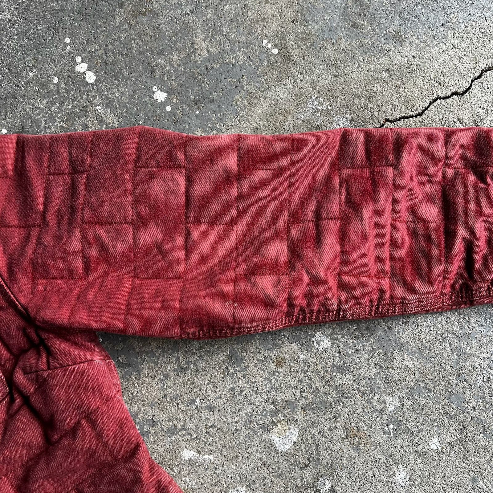 Carhartt × Vintage Carhartt WOMENS pink brick pattern work wear jacket Size US M / EU 48-50 / 2 - 12 Thumbnail