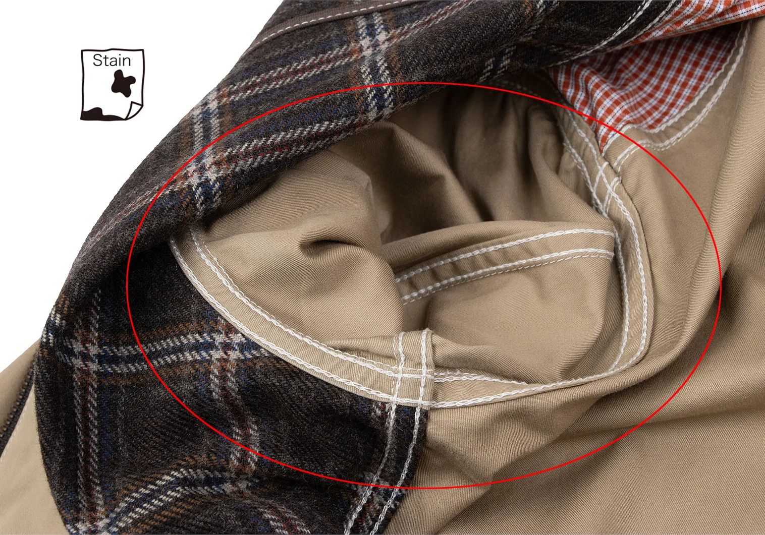 Junya Watanabe Checkered Corduroy Patchwork Zip Jacket in Brown Beige L Size US L / EU 52-54 / 3 - 14 Thumbnail