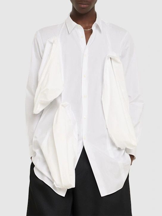 Comme des Garcons Homme Plus o1lsvrm0425 Shirt in White/Beige Size US L / EU 52-54 / 3 - 3 Thumbnail