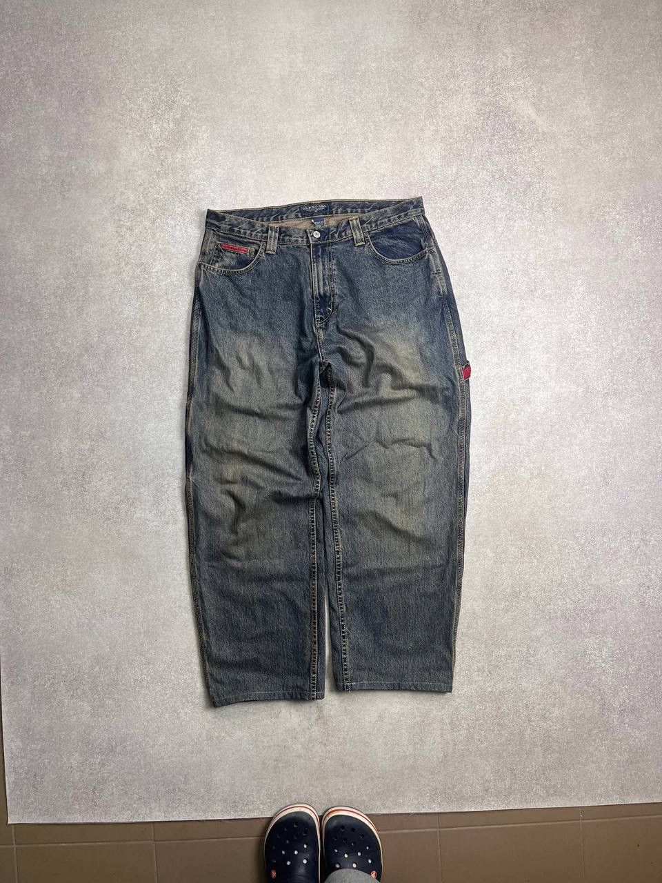 Polo Ralph Lauren Vintage US Polo Assn Ralph Lauren Baggy Cargo Pamts 36x32 Size US 36 / EU 52 - 7 Thumbnail