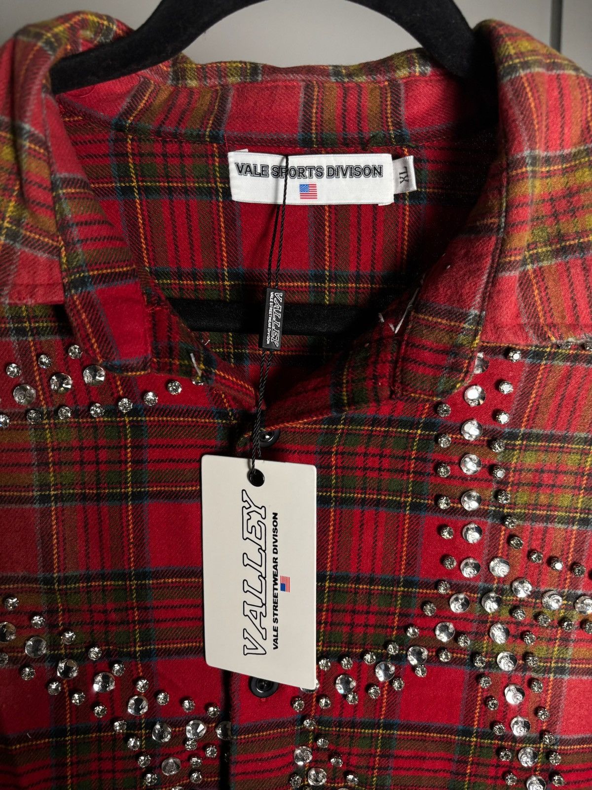 Vale Vale Forever Haze Flannel 'Red' Size US XL / EU 56 / 4 - 3 Thumbnail