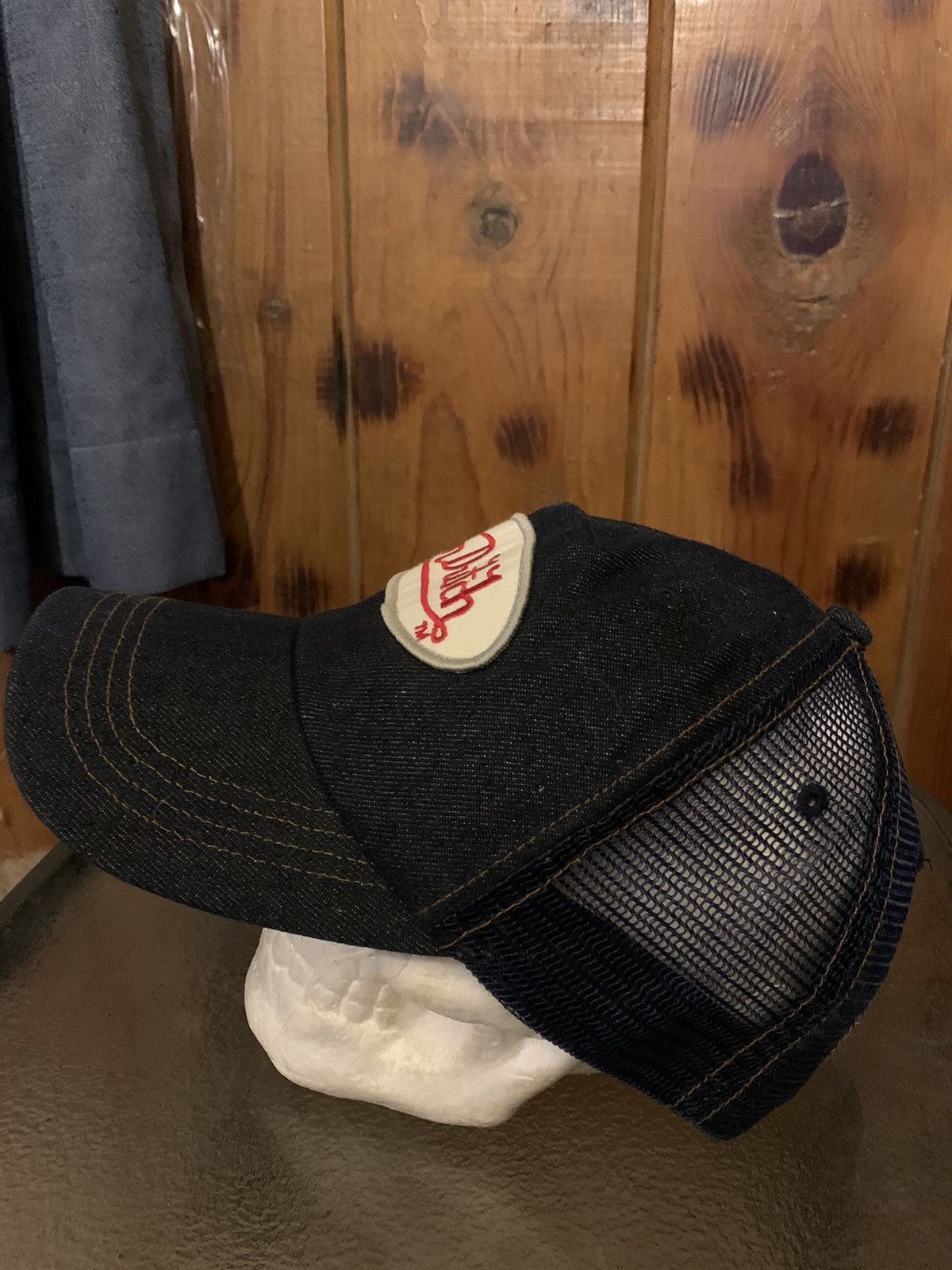 Von Dutch Von Dutch raw denim trucker hat Size ONE SIZE - 2 Thumbnail