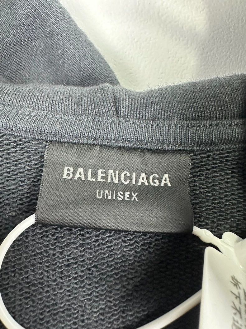 Balenciaga Balenciaga 24 Planet Earth Black Earth Zip Sweatshirt 2502- Size US S / EU 44-46 / 1 - 6 Thumbnail