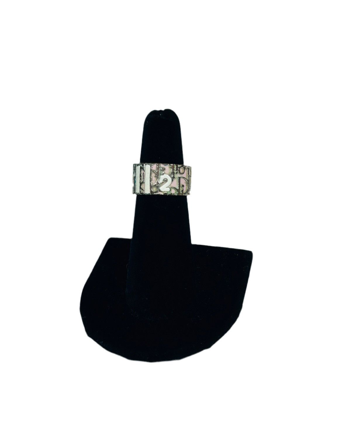 Dior Dior Pink Trotter 2 Ring Size 5 Size ONE SIZE - 1 Thumbnail
