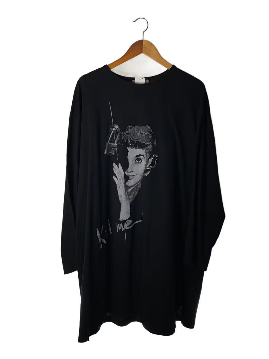 YOHJI YAMAMOTO POUR HOMME/21ssPRINT BIG LONG SLEEVES