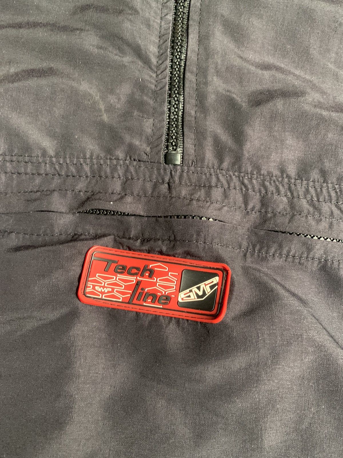Hook-Ups Vintage 90s SMP Skateboard Tech Line Half Zip Jacket Cagoule Size US L / EU 52-54 / 3 - 2 Thumbnail