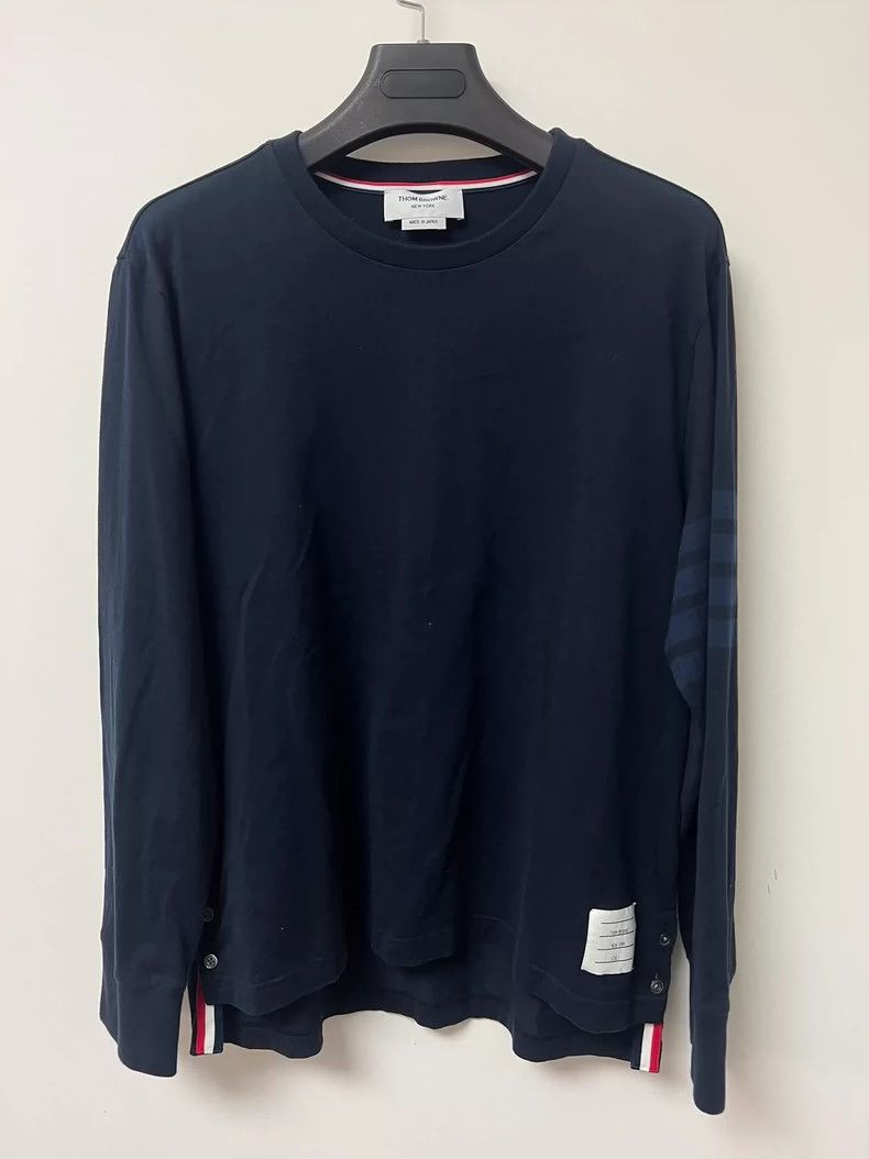 Thom Browne Thom browne Long-sleeved sweatshirt 2503-Nextarrow Size US S / EU 44-46 / 1 - 1 Thumbnail