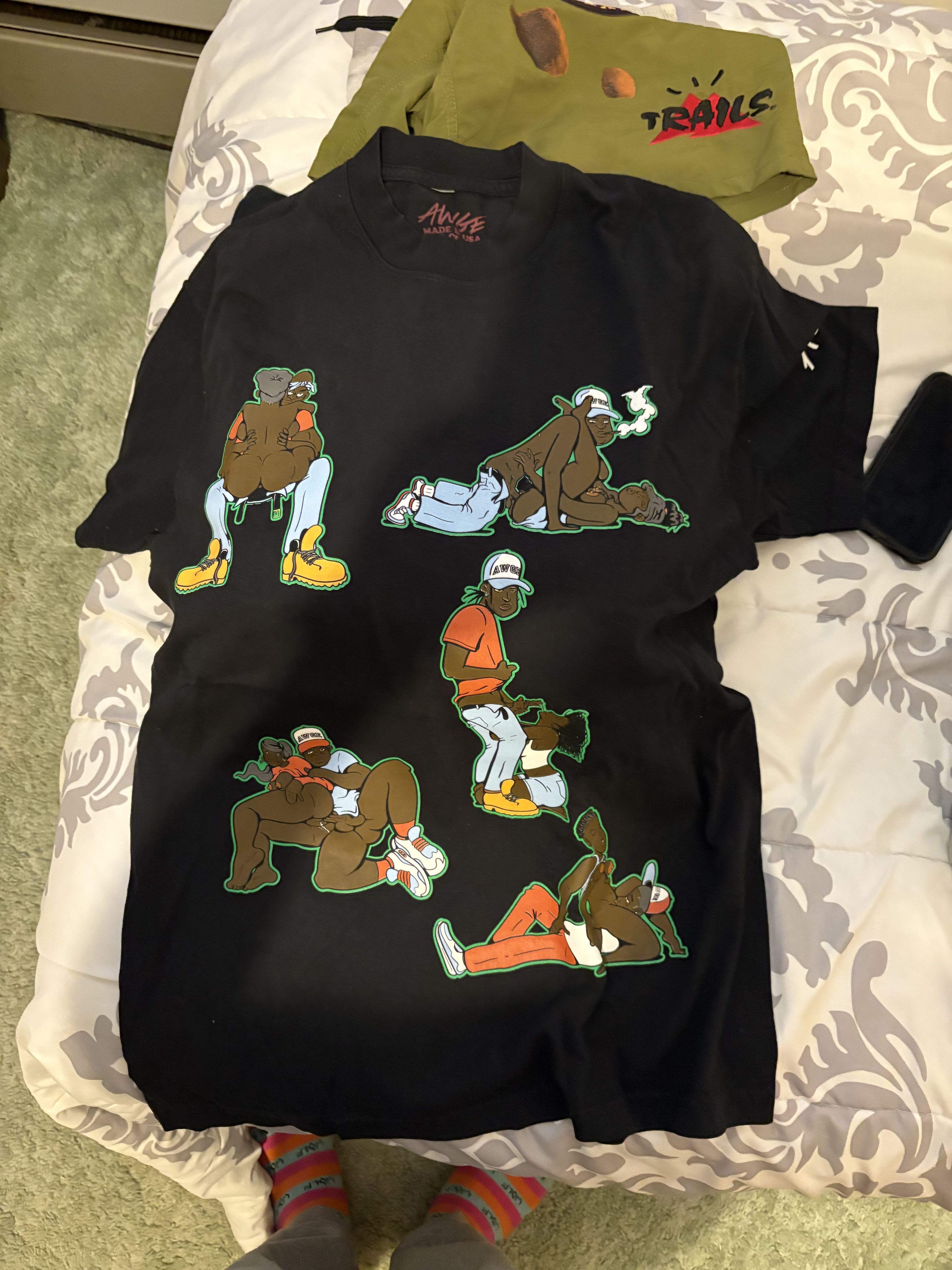 A$AP Rocky A$AP ROCKY AWGE Rolling Loud Freak Shit Shirt Size US M / EU 48-50 / 2 - 1 Thumbnail