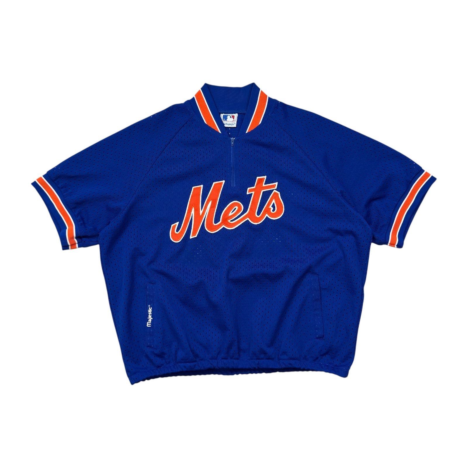 MLB VTG 80s 90s NEW YORK METS MAJESTIC BATTING PRACTICE JERSEY Size US XL / EU 56 / 4 - 1 Thumbnail
