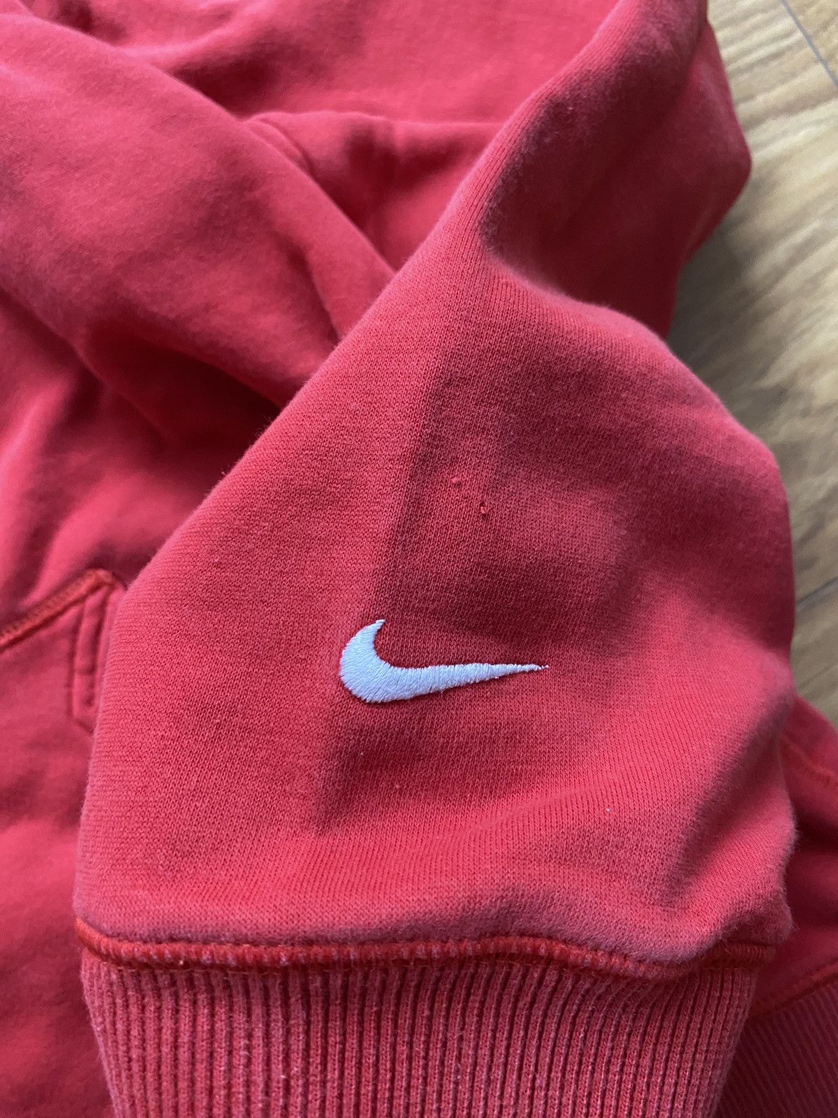 Nike × Vintage Nike Vintage Hoodie Big Logo Baggy,USA,Y2k Size US XL / EU 56 / 4 - 4 Thumbnail