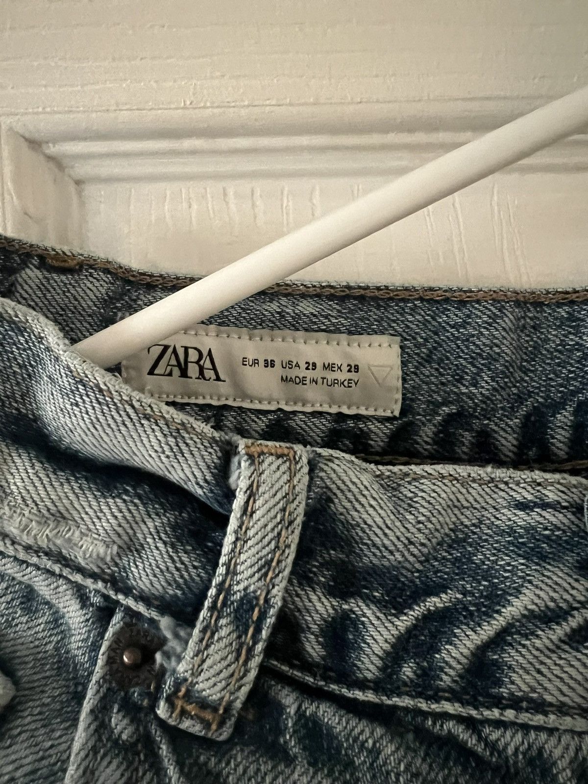 Zara Double Waited Baggy Jeans Size US 28 / EU 44 - 6 Thumbnail