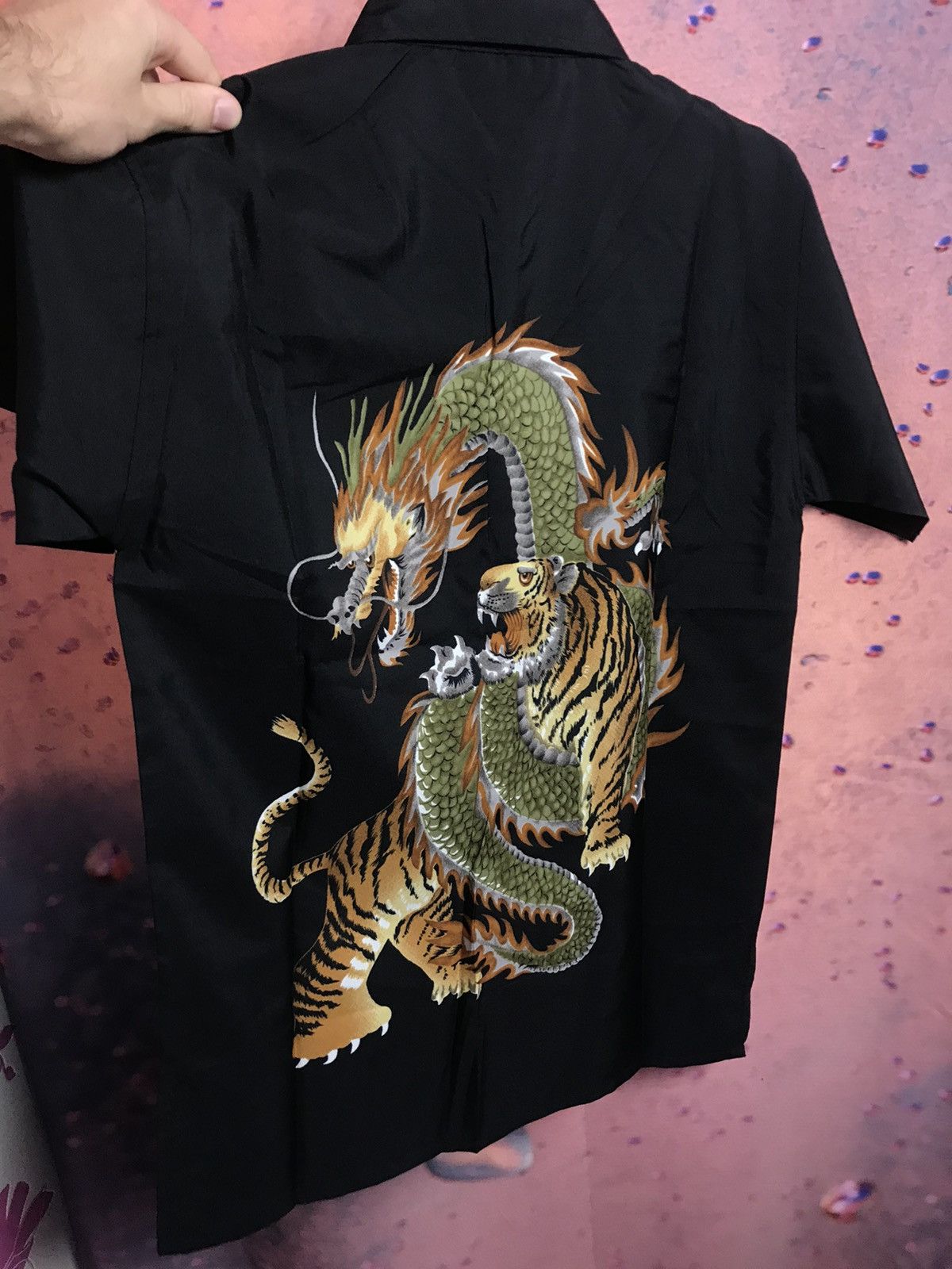 Vintage Vintage Japanese shirt dragon logo Size US S / EU 44-46 / 1 - 3 Thumbnail