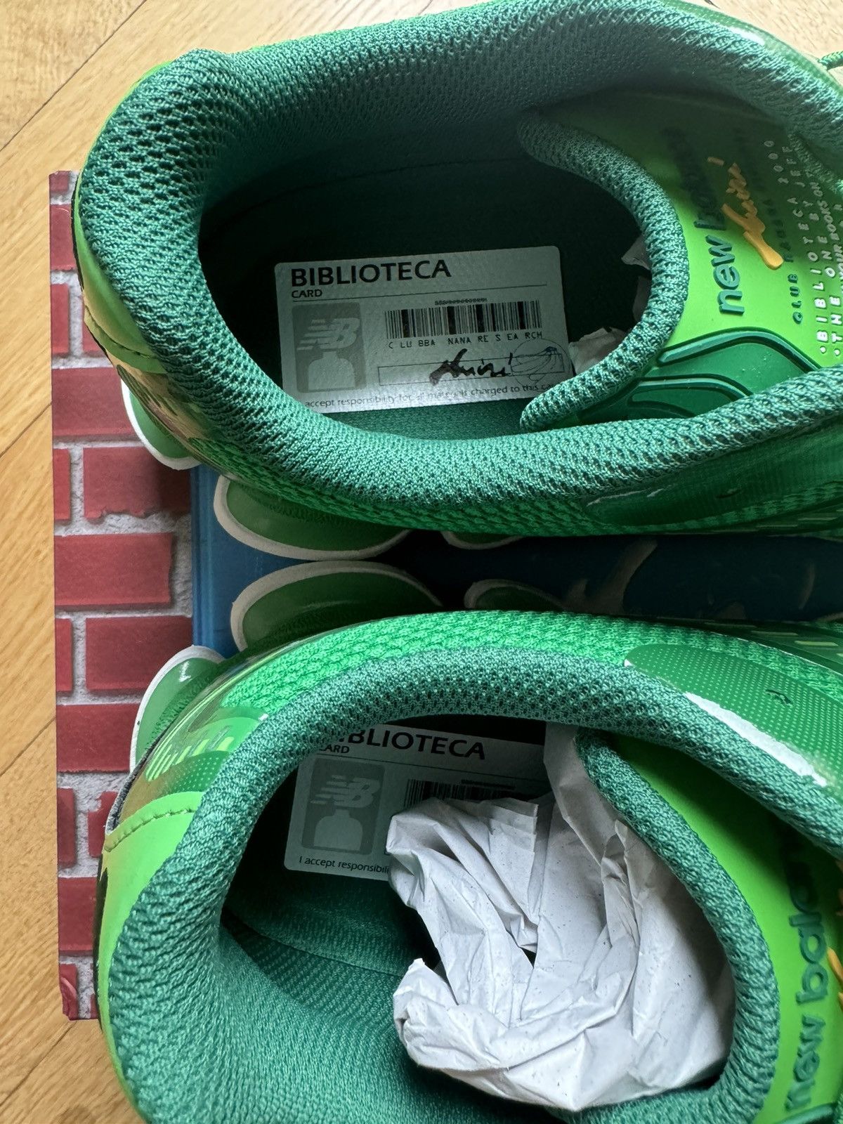 New Balance Aminé x New Balance ABZORB 2000 Biblioteca Size US 11.5 / EU 44-45 - 7 Thumbnail
