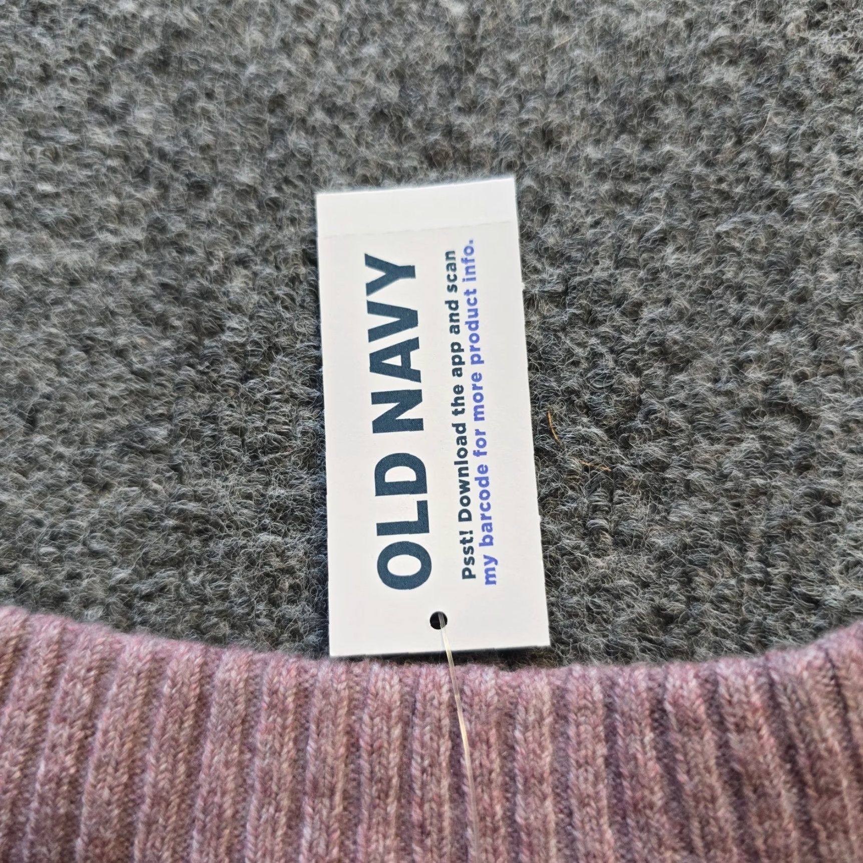 Old Navy Old Navy Sweater Womens XL Pink So Soft Knit High Neck Long Sleeve Casual Pullover Stretch Knit Size XL / US 12-14 / IT 48-50 - 5 Thumbnail