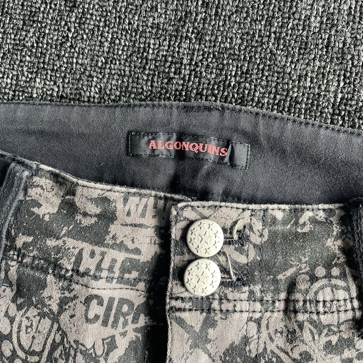 Algonquins Vintage Algonquins Punk Gothic Seditionaries Bondage Denim Size US 29 - 7 Thumbnail