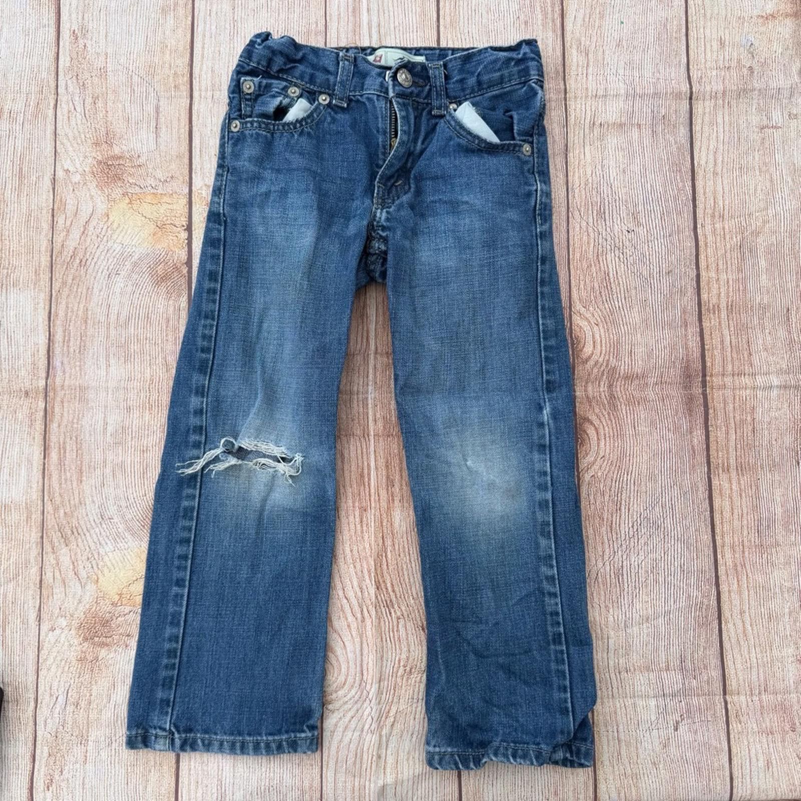 Levi's Levi's 514 Straight Boys Jeans Size 5 Size US 26 / EU 42 - 1 Thumbnail