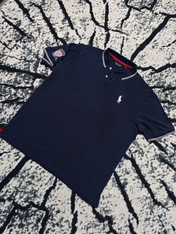 Ralph Lauren Ralph Lauren polo shirt usa navy blue us open big pony Size US XXL / EU 58 / 5 - 2 Thumbnail