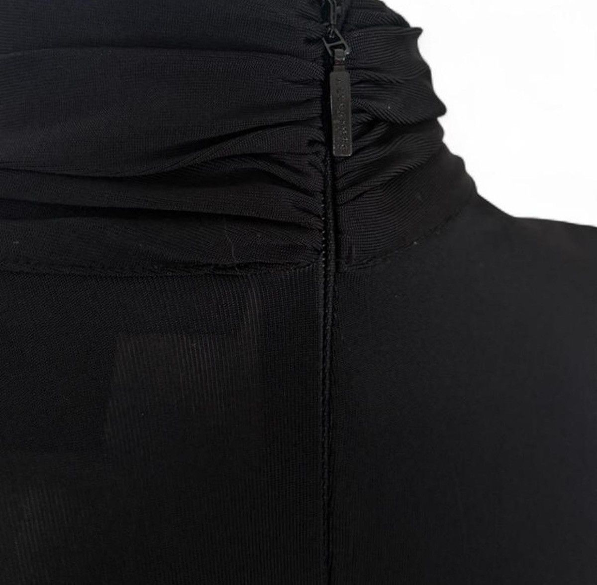 Allsaints All Saints Avant Garde Subversive Black Twisted Drapey Top Size XS / US 0-2 / IT 36-38 - 8 Thumbnail