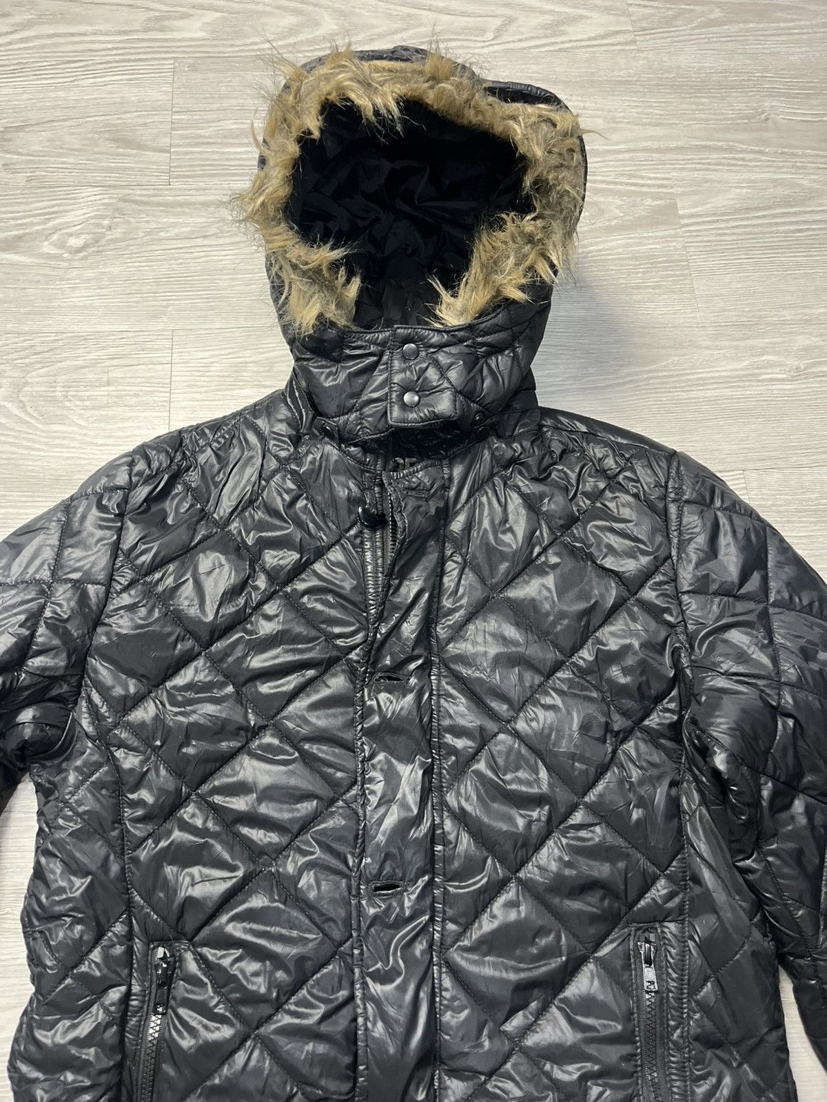 Japanese Brand Vintage PPFM Fur Jacket ifsixwasnine lgb style Size L / US 10 / IT 46 - 4 Thumbnail