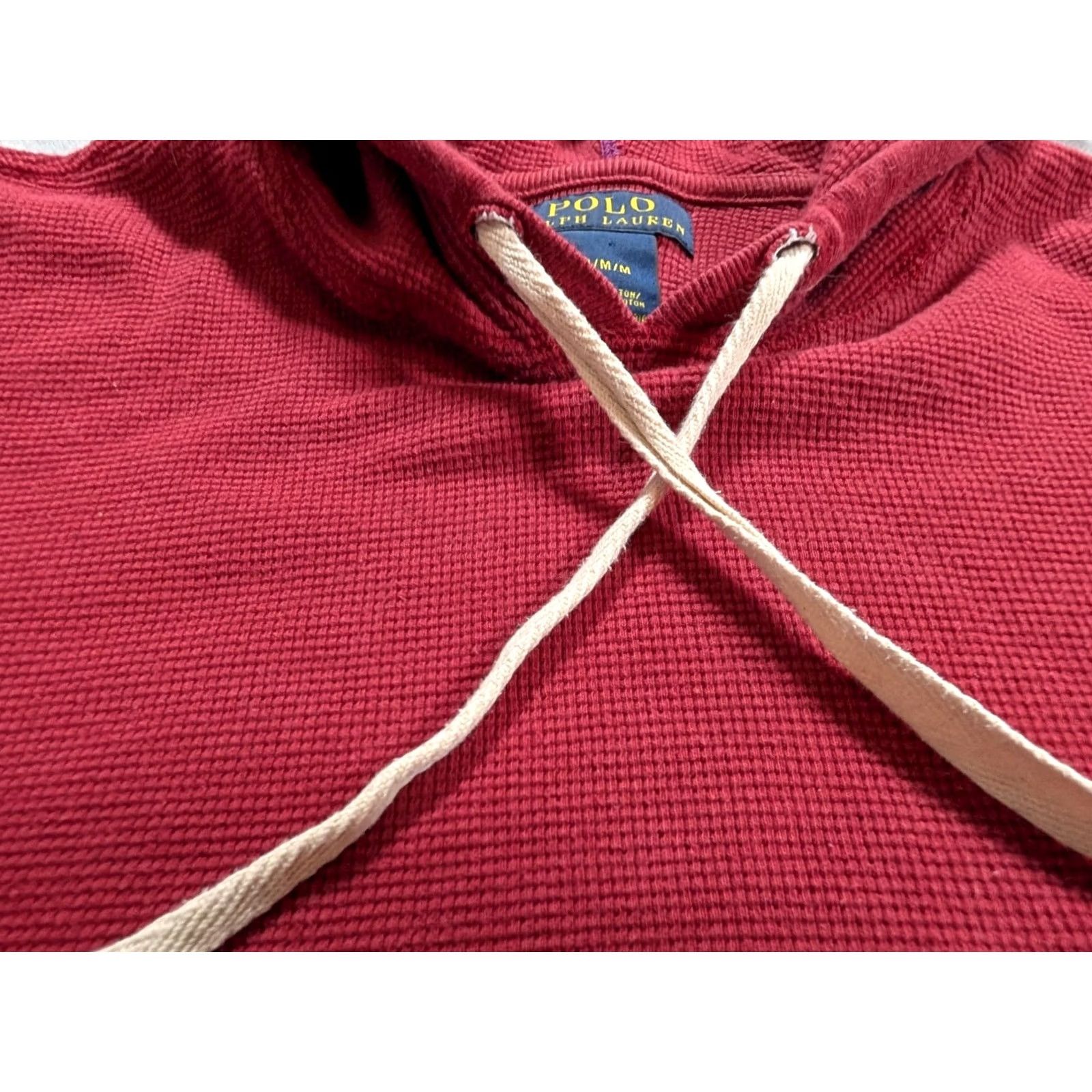 Polo Ralph Lauren Polo Ralph Lauren Hoodie Crew Neck Lightweight Red Men's Medium Polo Ralph Lauren Hoodies Crew Neck Lightweight Red M Mens Size US M / EU 48-50 / 2 - 4 Thumbnail