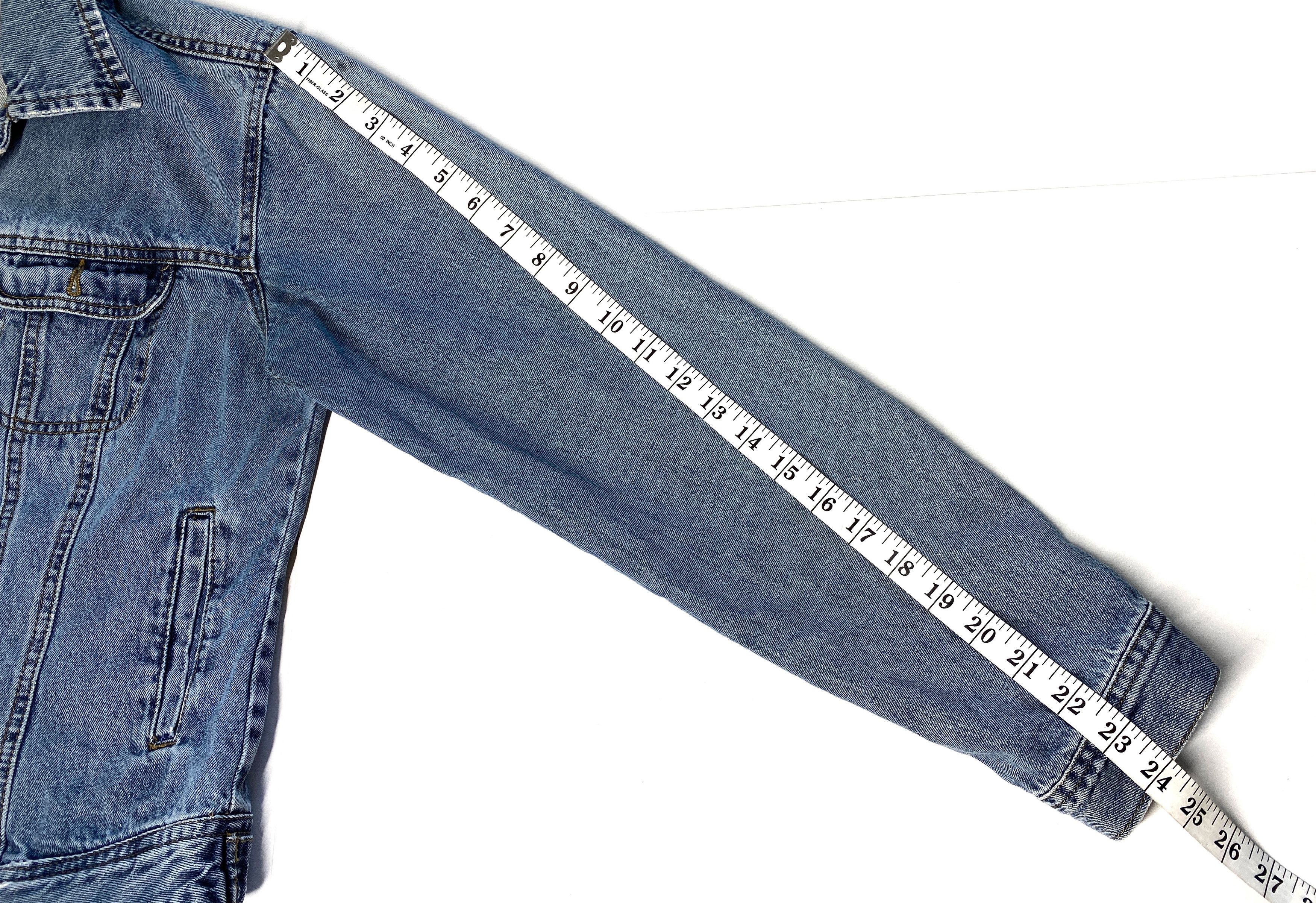 Other Casual denim jean blue jacket blaizer size M 100% cotton Size M / US 6-8 / IT 42-44 - 7 Thumbnail