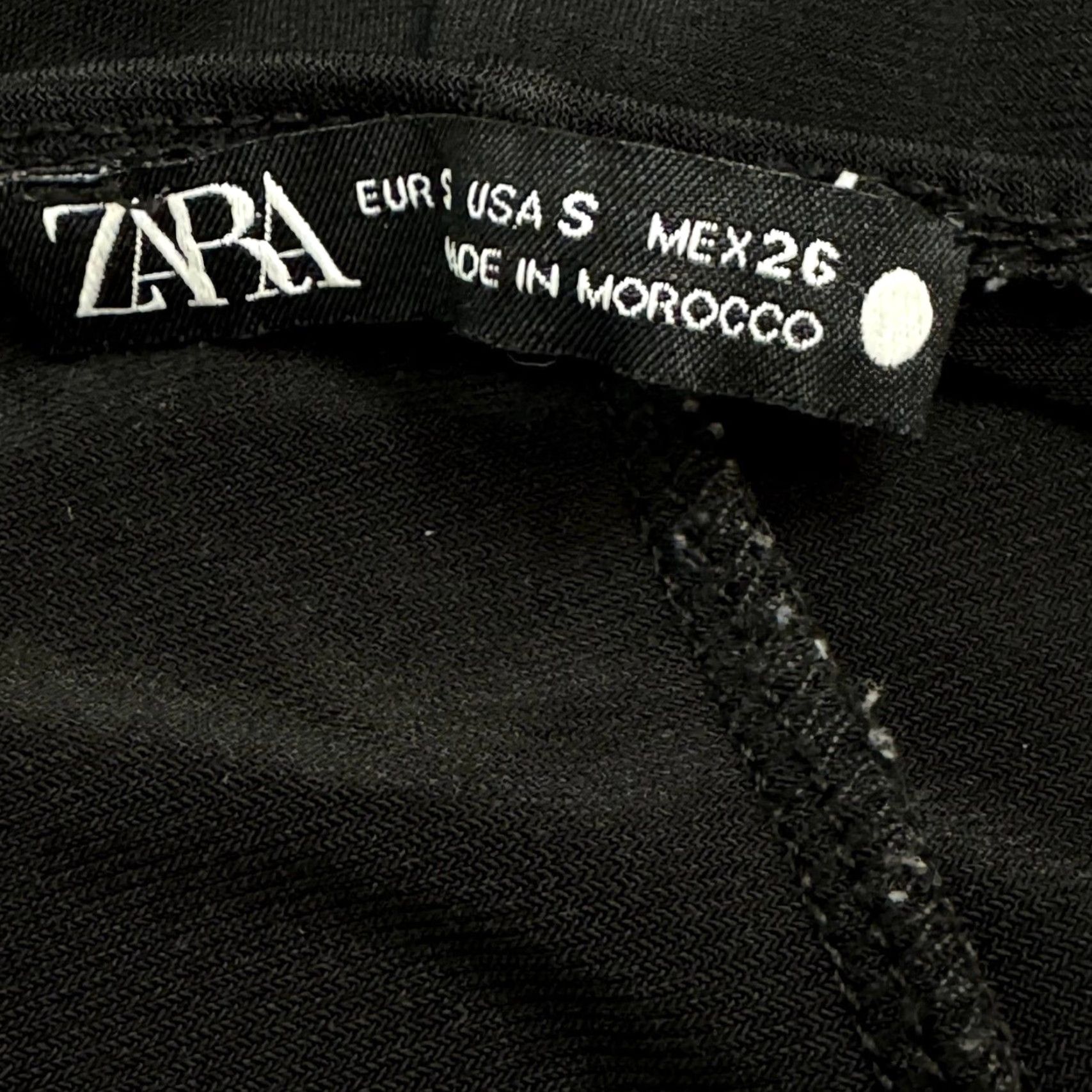 Zara Zara Dress Women’s S Black Spaghetti Strap Straight Line Maxi Dress Elegant Night Cocktail Party Size S / US 4 / IT 40 - 3 Thumbnail
