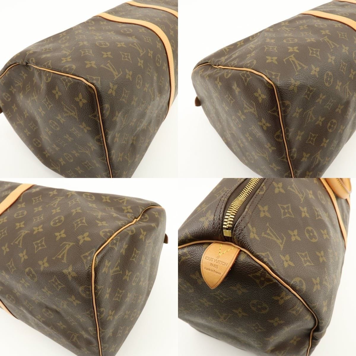 Louis Vuitton Louis Vuitton Monogram Keepall 55 Duffle Bag Size ONE SIZE - 5 Thumbnail