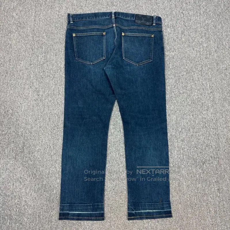 Louis Vuitton Louis Vuitton Men's Blue Denim Casual Pants . Size US 32 / EU 48 - 2 Thumbnail